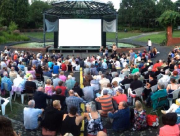 Open Air Kino in Mülheim